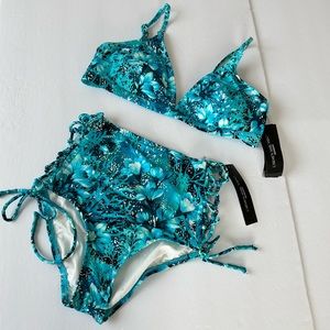 NWT Blue beautiful two piece swimsuit, super sexy!